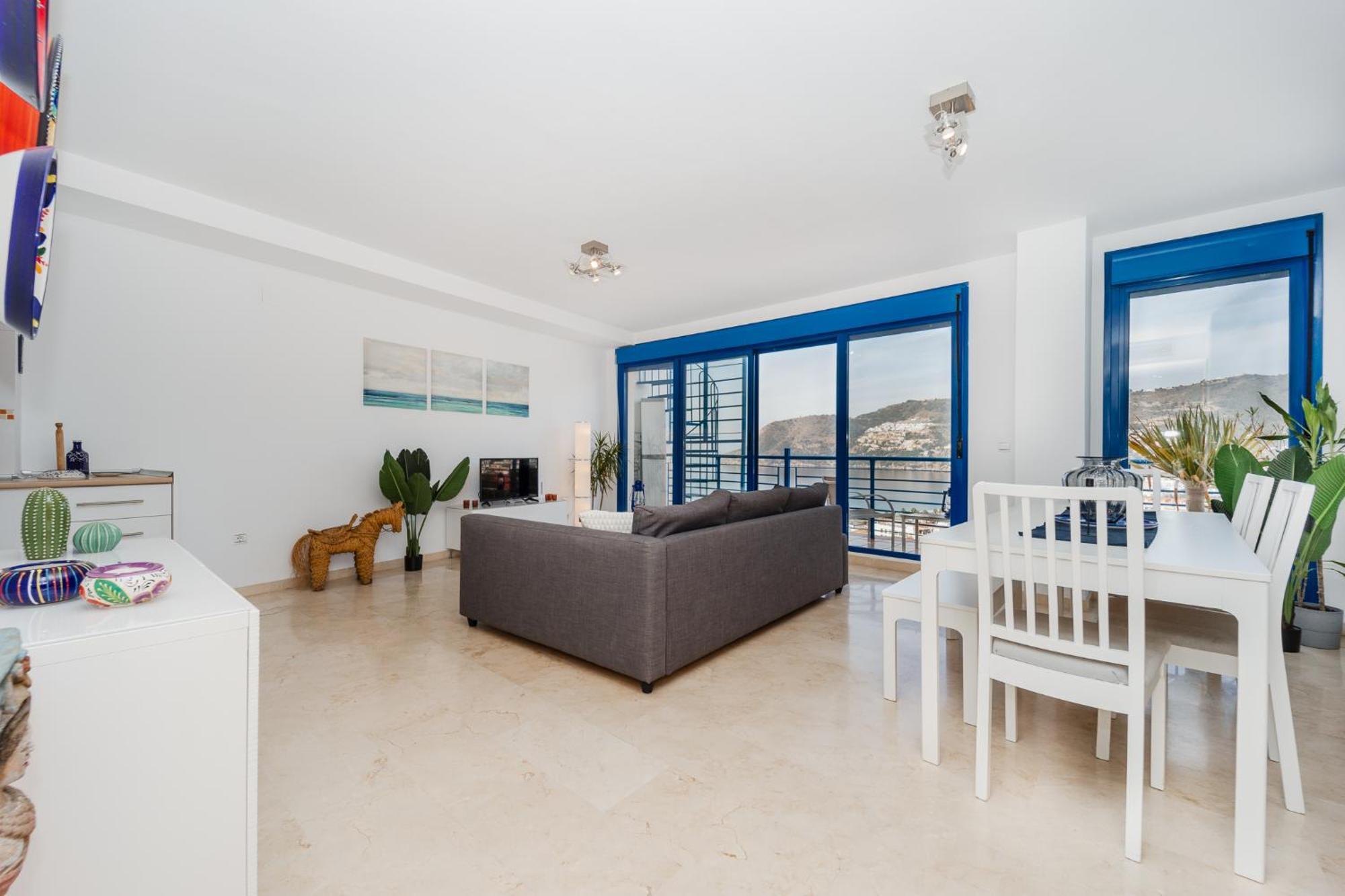 Blue Nautico - Penthouse With Stunning Views Of La Herradura La Herradura  Dış mekan fotoğraf