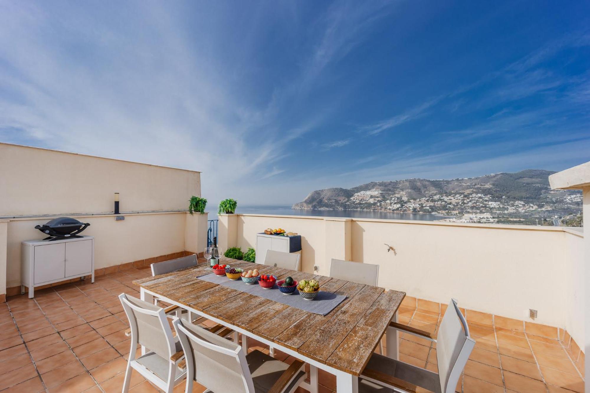 Blue Nautico - Penthouse With Stunning Views Of La Herradura La Herradura  Dış mekan fotoğraf