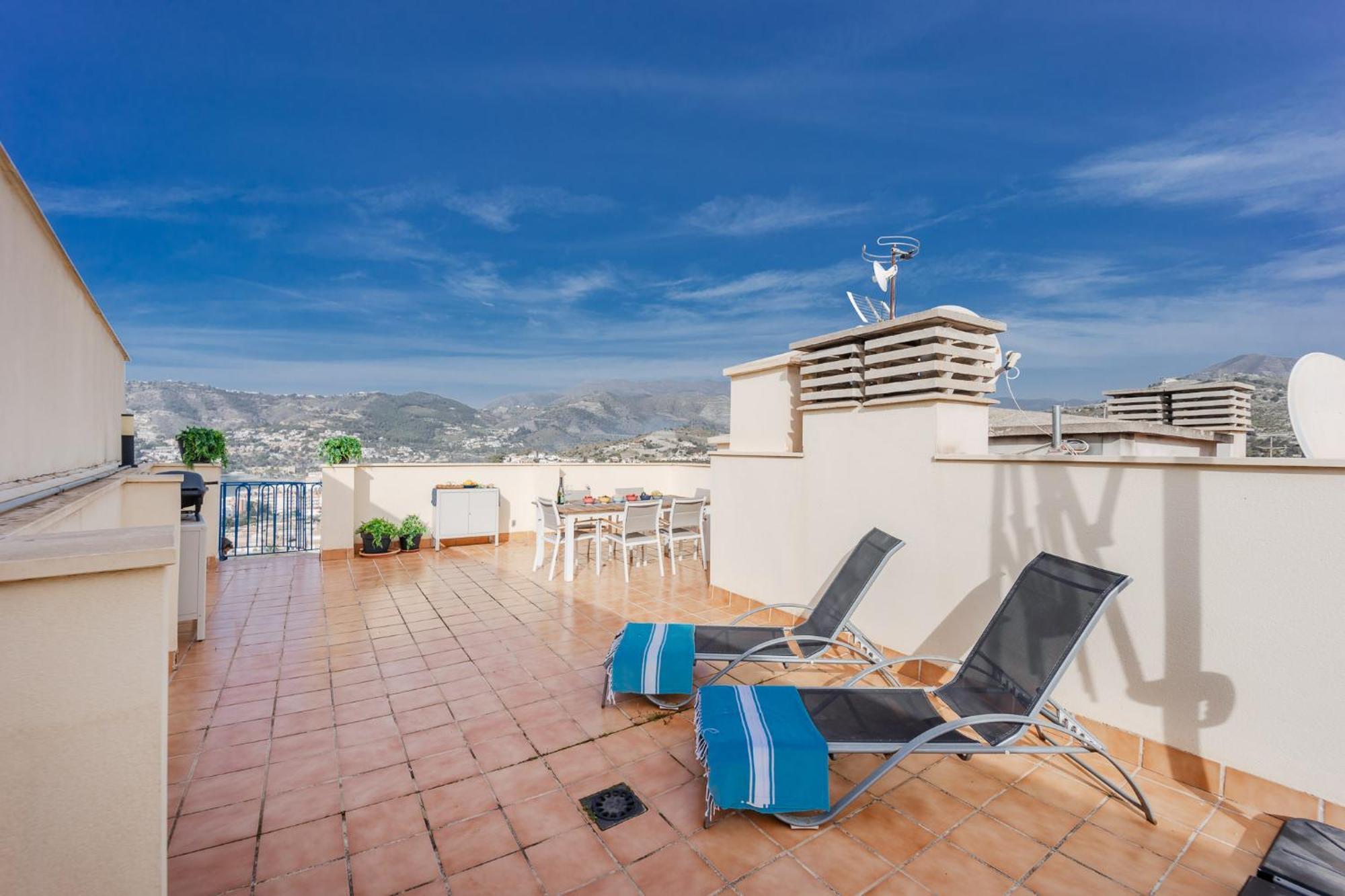 Blue Nautico - Penthouse With Stunning Views Of La Herradura La Herradura  Dış mekan fotoğraf